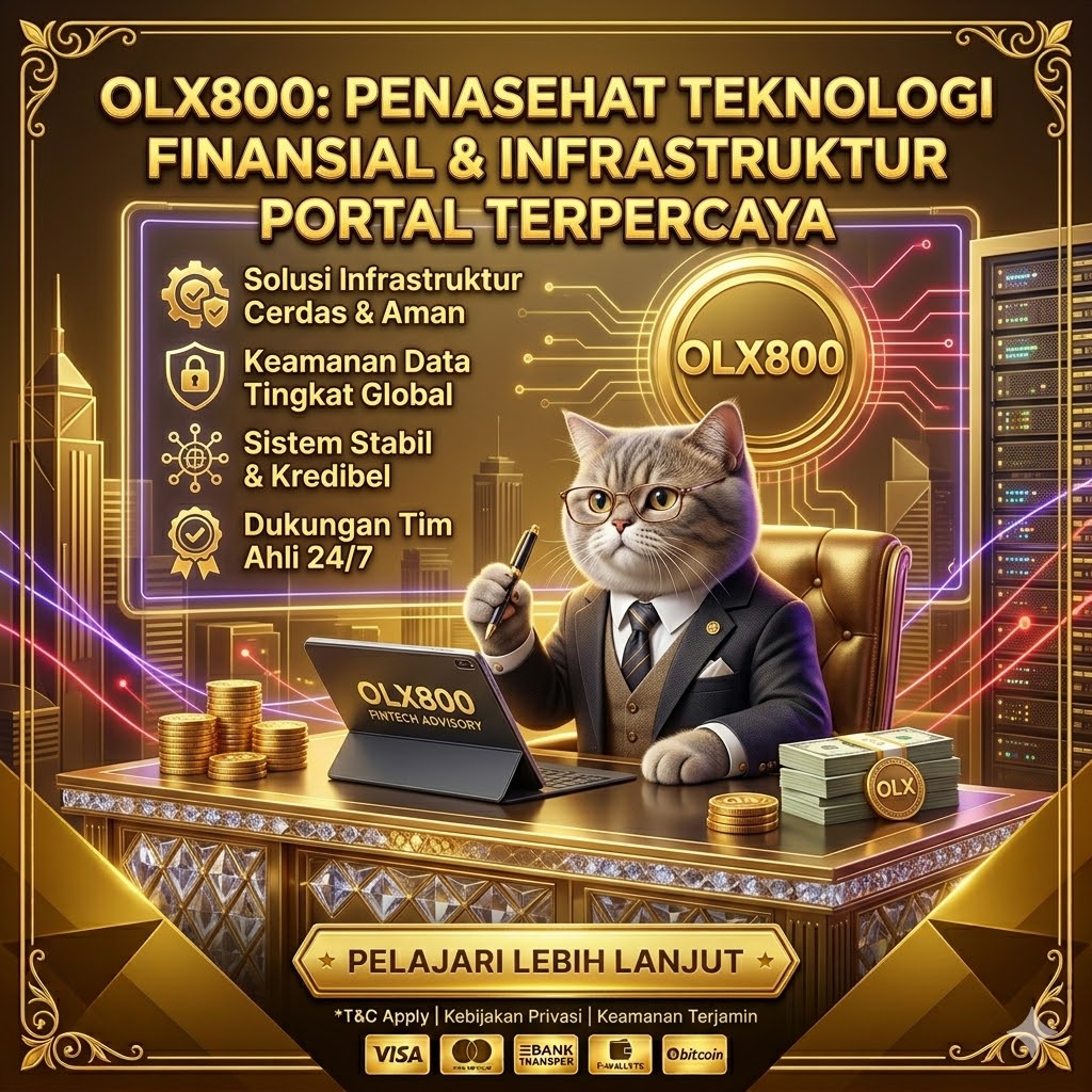 Sertifikat, penghargaan, tanda, atau dokumen yang dipajang di OLX800: Penasehat Teknologi Finansial & Infrastruktur Portal Terpercaya Advisor